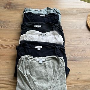 James Perse V-neck T-Shirts !!